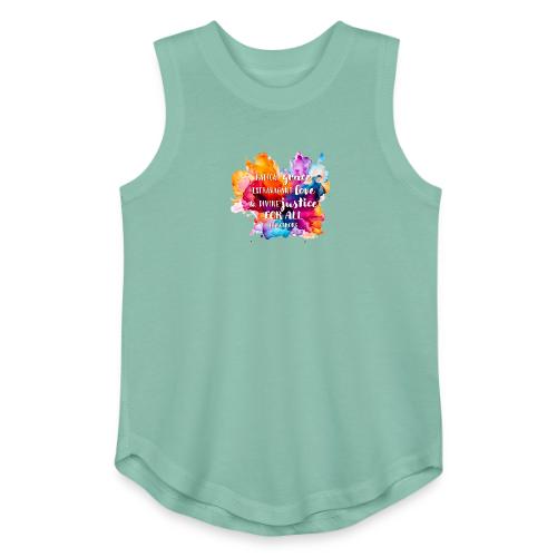Grace Love Justice Color Splash - Youth Girls Relaxed Tank Top