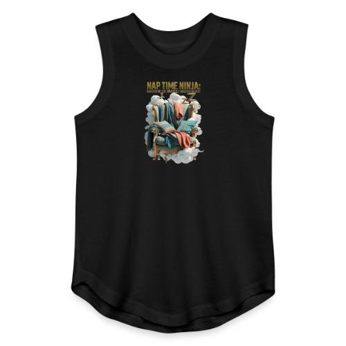 Nap Time Ninja T Shirt - Youth Girls Relaxed Tank Top