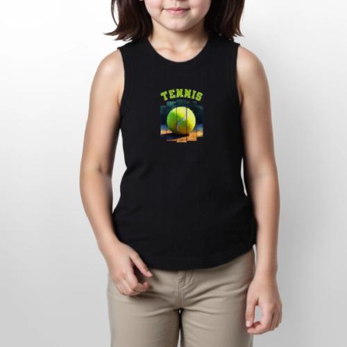 Tennis Vibes Only - Youth Girls Relaxed Tank Top