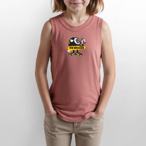 No Rules 8 Ball - Youth Girls Relaxed Tank Top