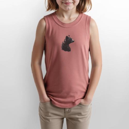 Forest Within the Bear - Youth Girls Relaxed Tank Top