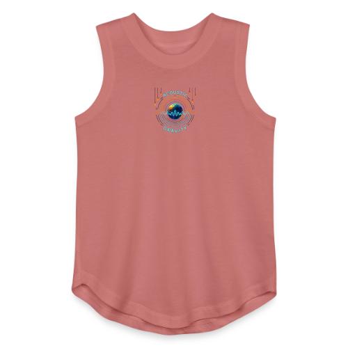 Acoustic Gravity Earth - Youth Girls Relaxed Tank Top