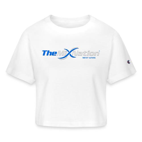 TheMixNation Logo - Champion Women’s Cropped T-Shirt