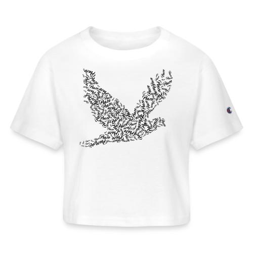 DOVE Peace in FLIGHT - Champion Women’s Cropped T-Shirt