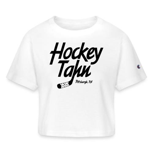 Hockey Tahn (on Gold) - Champion Women’s Cropped T-Shirt