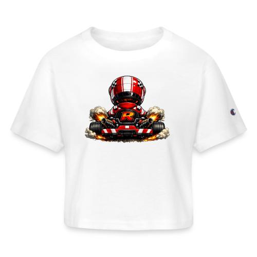 Carcadelogoracerback - Champion Women’s Cropped T-Shirt