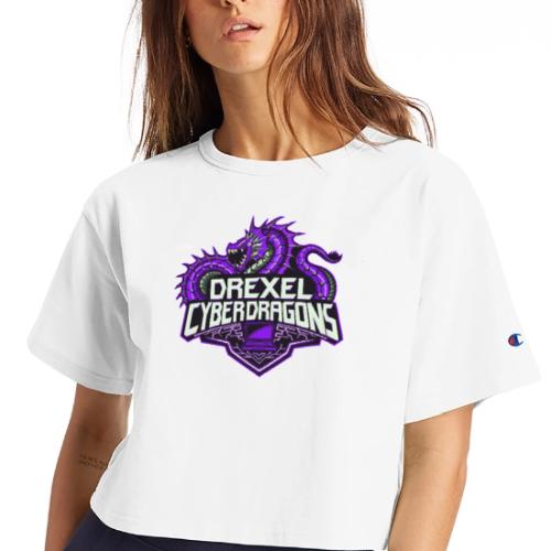 Purple Team - Champion Women’s Cropped T-Shirt