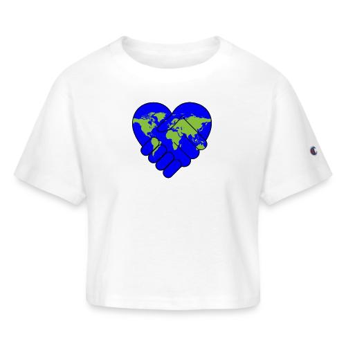 World United in Love - Champion Women’s Cropped T-Shirt