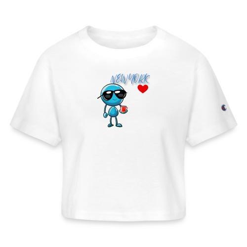 Smoon City_New York - Champion Women’s Cropped T-Shirt