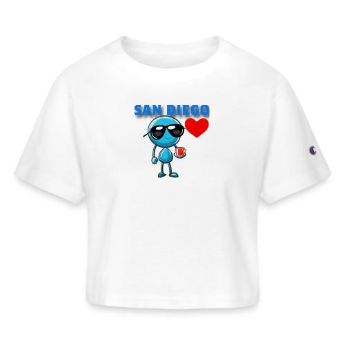 Smoon City_San Diego - Champion Women’s Cropped T-Shirt