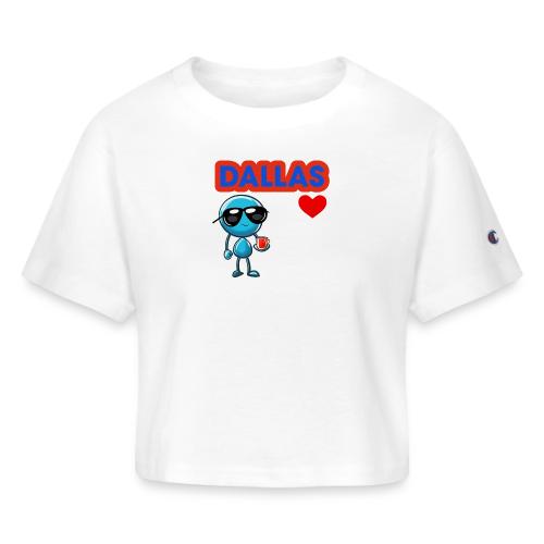 Smoon City_Dallas - Champion Women’s Cropped T-Shirt