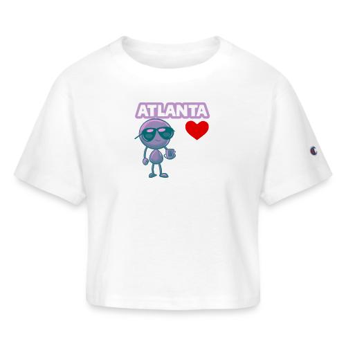 Smoon City_Atlanta - Champion Women’s Cropped T-Shirt
