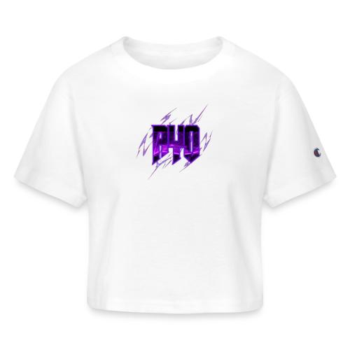 Ayo's Blue - Champion Women’s Cropped T-Shirt