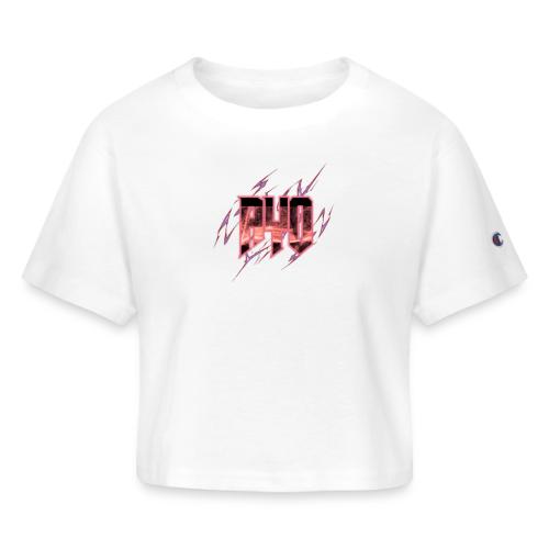 Ayo's Red - Champion Women’s Cropped T-Shirt