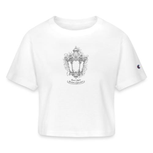 Victorian Lantern T-Shirt - Champion Women’s Cropped T-Shirt