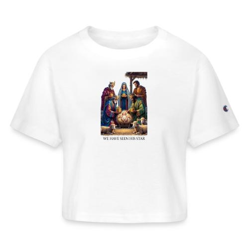 Three Wise Men T-Shirt - Champion Women’s Cropped T-Shirt