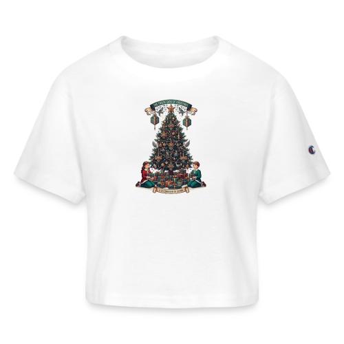 Twelve Days of Christmas T-Shirt - Champion Women’s Cropped T-Shirt