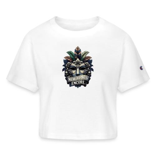Masquerade Mask T-Shirt - Champion Women’s Cropped T-Shirt
