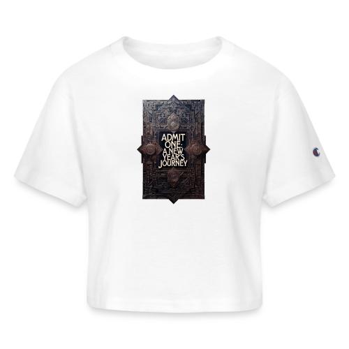 Art Deco VIP Pass T-Shirt - Champion Women’s Cropped T-Shirt