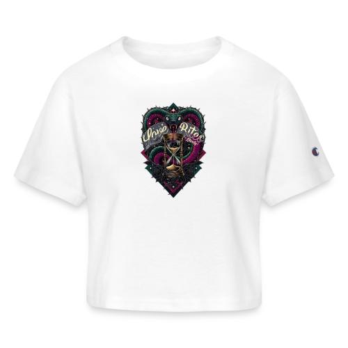 Love Bites (Literally) T-Shirt - Champion Women’s Cropped T-Shirt