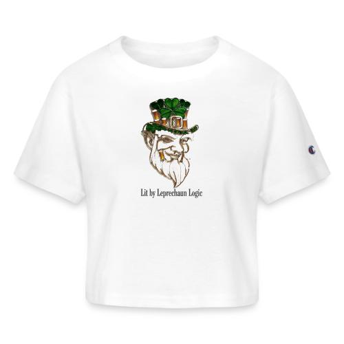 Leprechaun Lantern Mischief T-Shirt - Champion Women’s Cropped T-Shirt