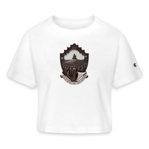 Sermon on the Mount T Shirt, Christian Faith Gift - Champion Women’s Cropped T-Shirt