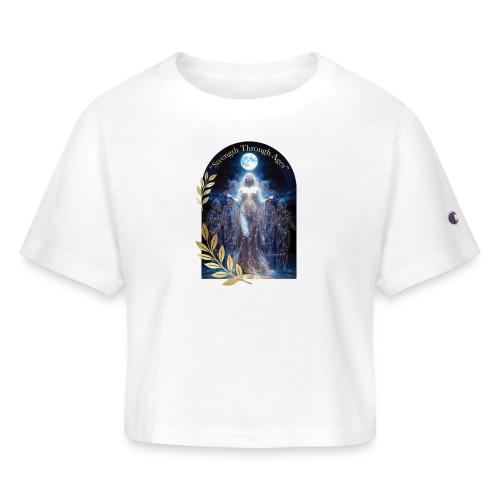 Women's Day Legacy T Shirt, Empowerment Gift 2026 - Champion Women’s Cropped T-Shirt