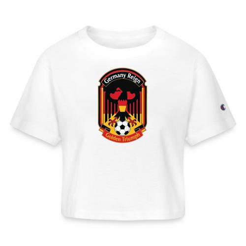 Germany Eagle Reign T-Shirt, German Flag Gift - Champion Women’s Cropped T-Shirt