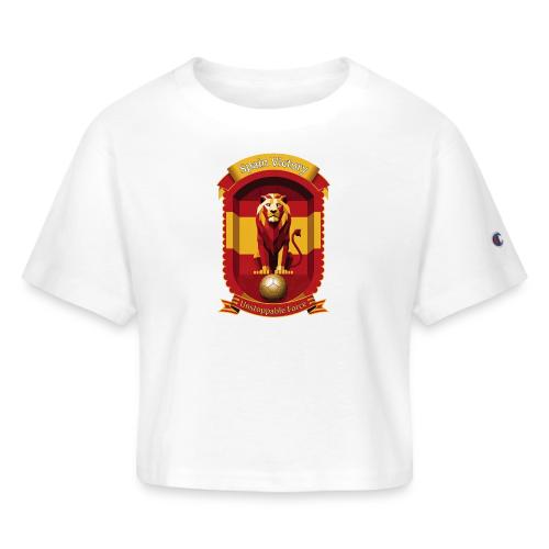 Spain Lion Victory T-Shirt, Flag Pride Crest Gift - Champion Women’s Cropped T-Shirt