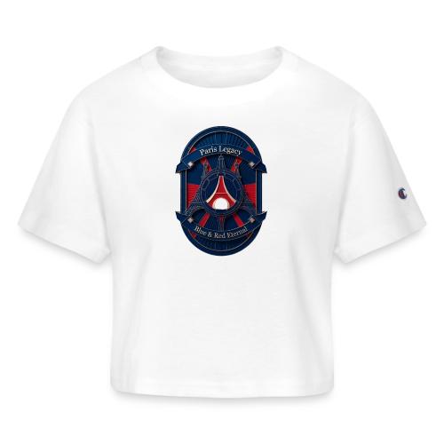 Paris Pride Heritage T Shirt, Soccer Fan Gift - Champion Women’s Cropped T-Shirt
