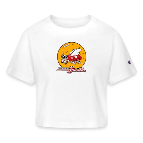 Hornets FUll on white - Champion Women’s Cropped T-Shirt