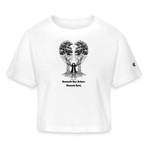 Angelic Guardian T-Shirt, Mug - Champion Women’s Cropped T-Shirt