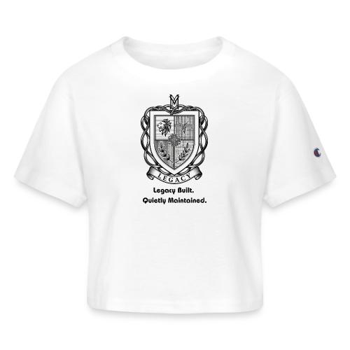 Quiet Luxury T-Shirt, Sweatshirt, & Poster - Champion Women’s Cropped T-Shirt