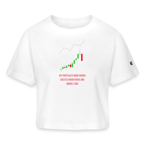 Technical Analysis Trading T-Shirt| Sarcastic - Champion Women’s Cropped T-Shirt