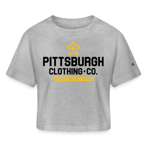 Founded on the 'F' Word Sticker - Champion Women’s Cropped T-Shirt