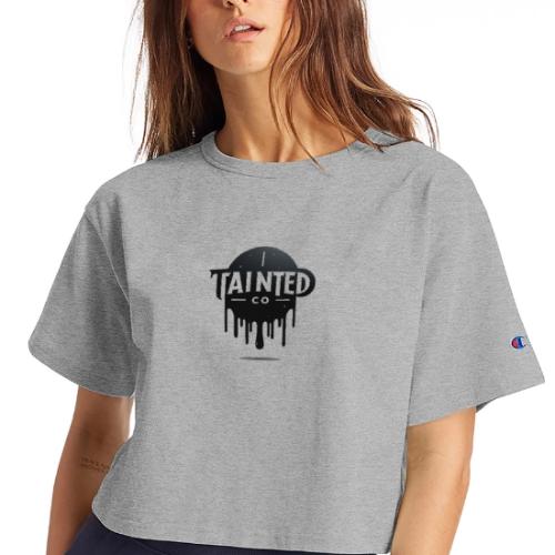 Taintedco - Champion Women’s Cropped T-Shirt