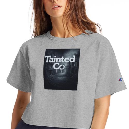 Tainted Co Town - Champion Women’s Cropped T-Shirt