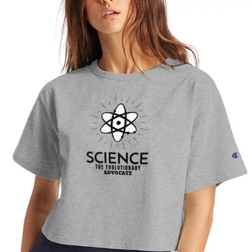 Science The Evolutionary Advocate - Champion Women’s Cropped T-Shirt
