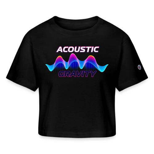 Acoustic Gravity Wave - Champion Women’s Cropped T-Shirt
