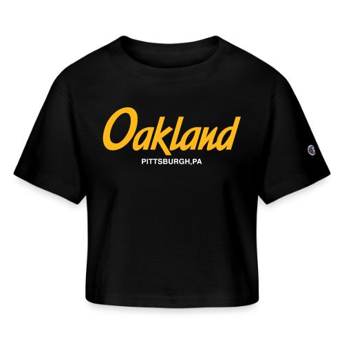 SS Collection - Oaklan - Champion Women’s Cropped T-Shirt