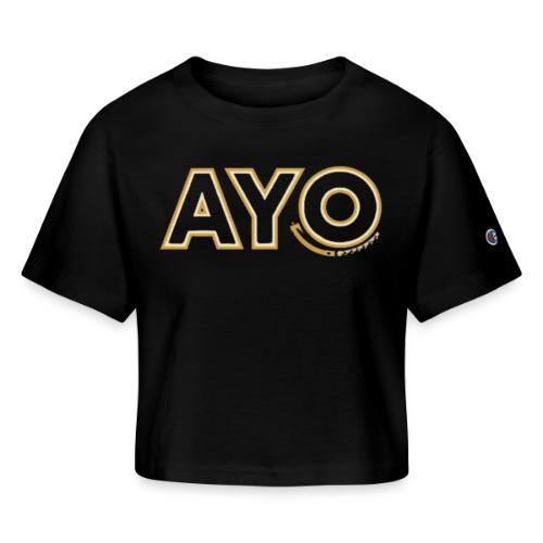 AyoGaming's Logo v1 - Champion Women’s Cropped T-Shirt