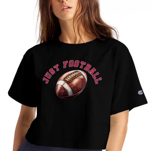 Just Football - Champion Women’s Cropped T-Shirt