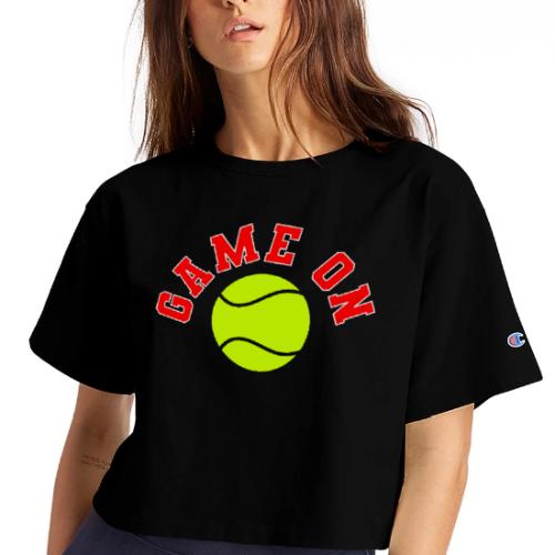 Game On Tennis - Champion Women’s Cropped T-Shirt