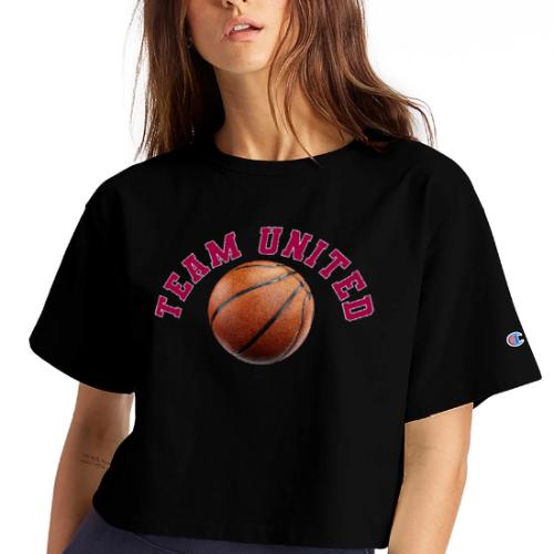 Team United Basketball Unity Design - Champion Women’s Cropped T-Shirt