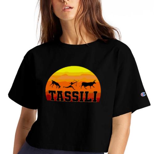 Algeria: Tassili Timeless - Champion Women’s Cropped T-Shirt