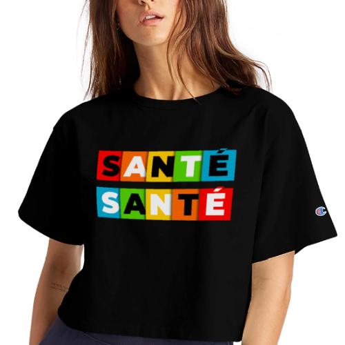 Santé en couleurs - Champion Women’s Cropped T-Shirt