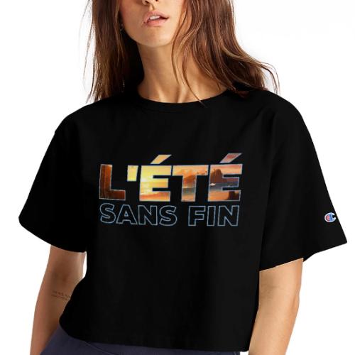Golden Summer Atmosphere - Champion Women’s Cropped T-Shirt