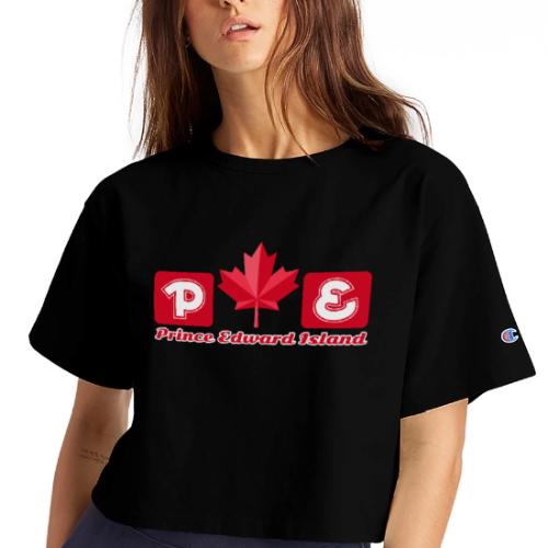 Prince Edward Island, province of Canada - Champion Women’s Cropped T-Shirt