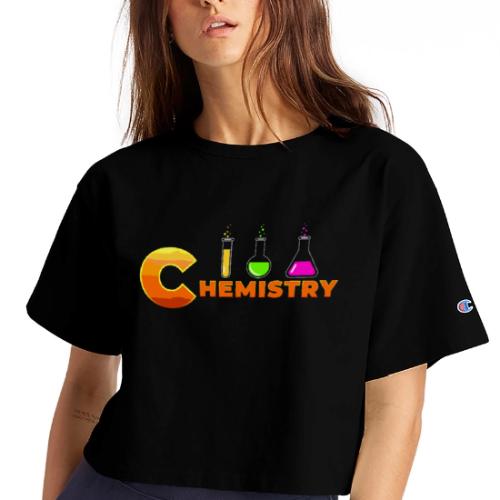 Chemistry: Molecular Magic - Champion Women’s Cropped T-Shirt
