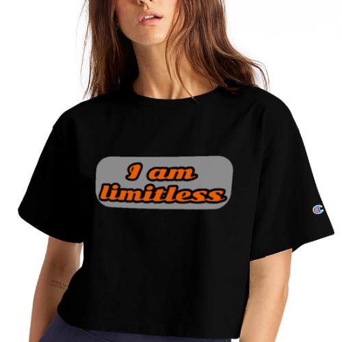 Beyond Limits - Champion Women’s Cropped T-Shirt